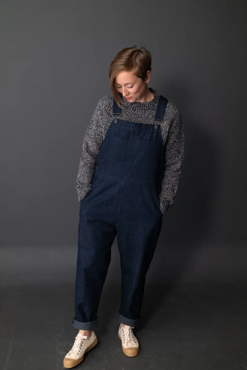 Merchant & Mills Harlene Dungarees (18 - 28) - Printed Copy Shop (+£7.00) 1