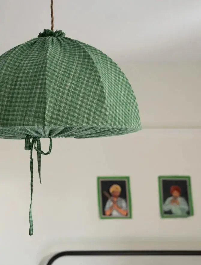 Merchant & Mills Pomegranate Lampshade Cover 1