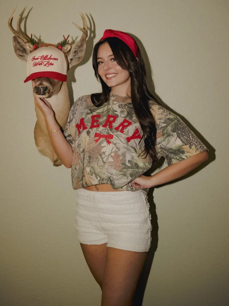 Merry Bow Camouflage Tee 1