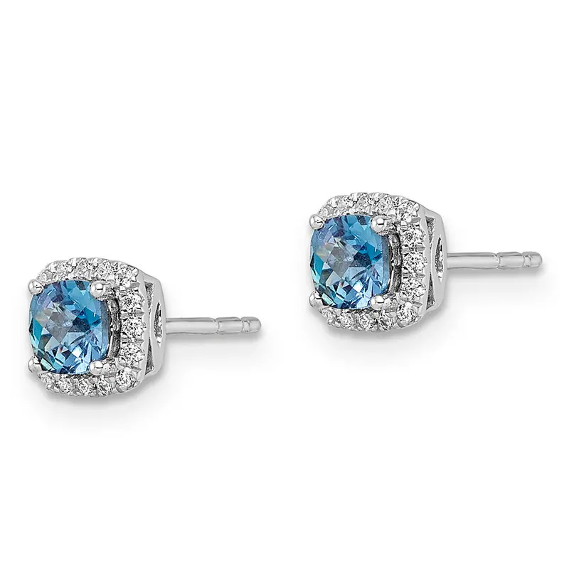 Midnight Mirage Alexandrite Earrings 1