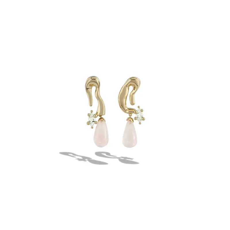 Mini Petal Drop Earrings 1