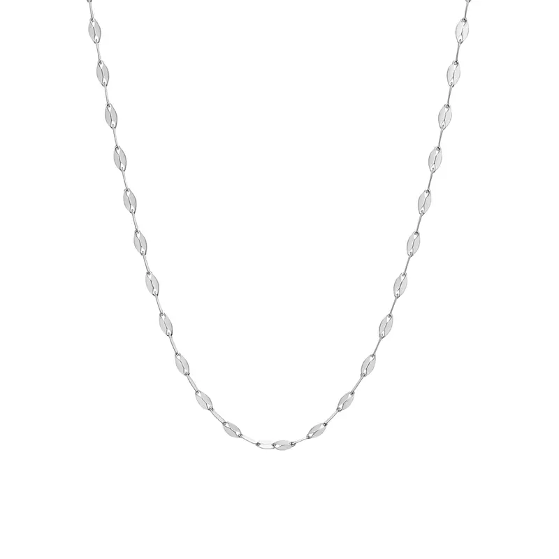 Mirrorlink Silver Chain Necklace 1