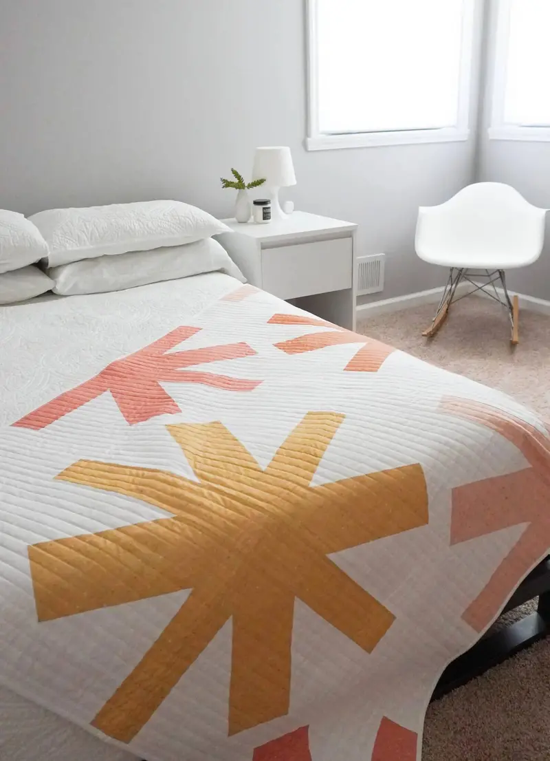 Modern Handcraft Asterisks Quilt 1