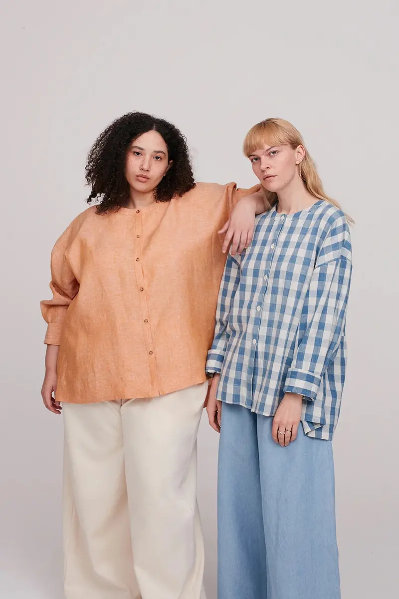 Modern Sewing Co. Leila Shirt - Printed Copy Shop Sizes 18 - 28 (+£7.00) 1