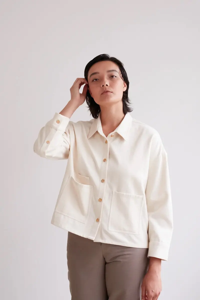 Modern Sewing Co. Over Shirt - Printed Copy Shop Sizes 18 - 28 (+£7.00) 1