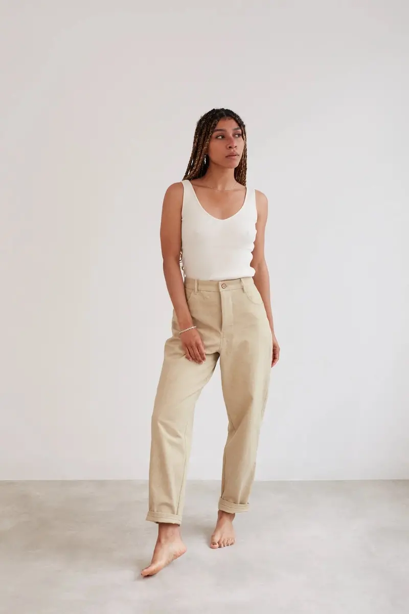 Modern Sewing Co. Worker Trousers - Printed Copy Shop (+£7.00) 1