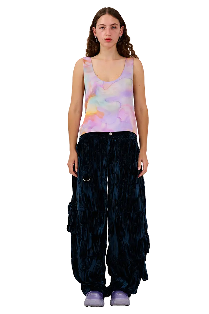 Molten Flowers Pinny Top 1