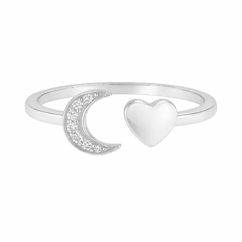 Moonlit Heart Ring 1