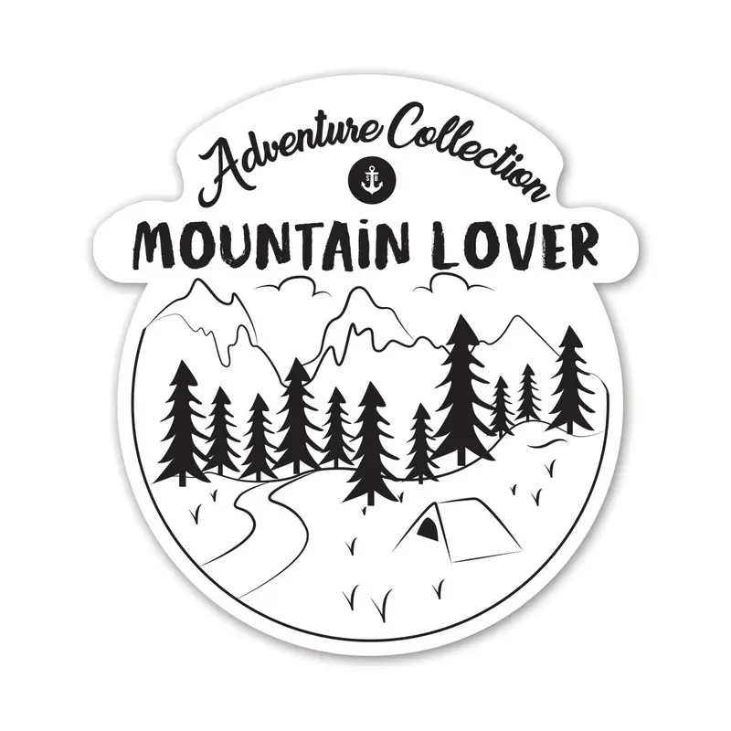 Mountain Lover Sticker 1