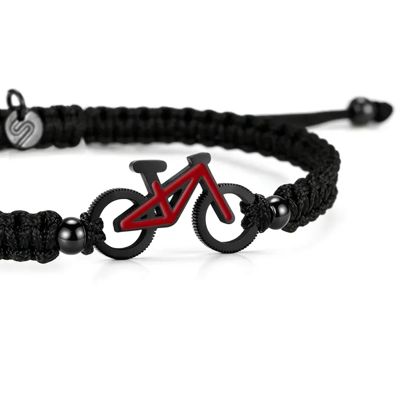 Mtb Ruby Bike Braided Bracelet 1