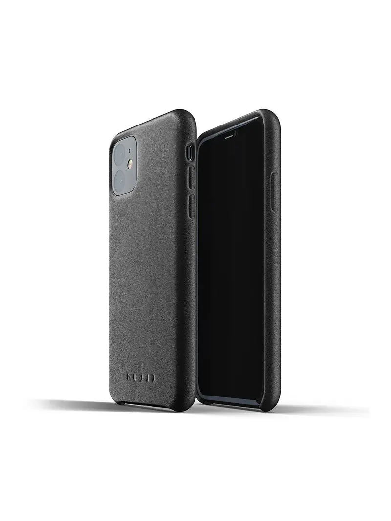 Mujjo Full Leather Case For Iphone 11 Black 1