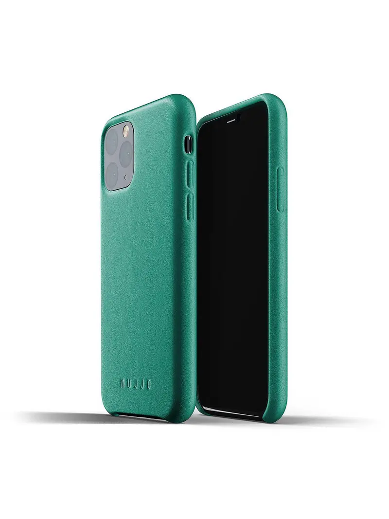 Mujjo Full Leather Case For Iphone 11 Pro Alpine Green 1