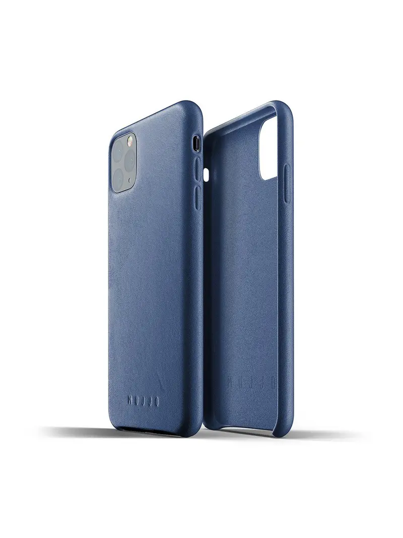Mujjo Full Leather Case For Iphone 11 Pro Max Monaco Blue 1