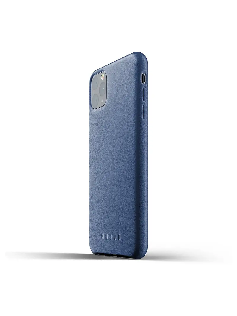 Mujjo Full Leather Case For Iphone 11 Pro Max Monaco Blue 2