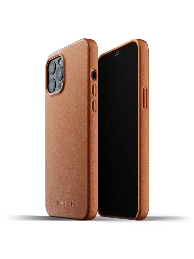 Mujjo Full Leather Case For Iphone 12 Pro Max Tan 1