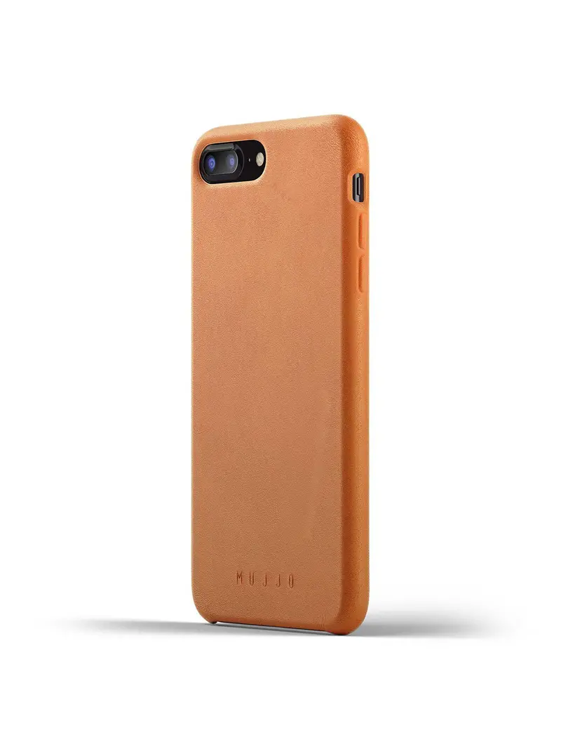 Mujjo Full Leather Case For Iphone 8 Plus / 7 Plus Tan 1