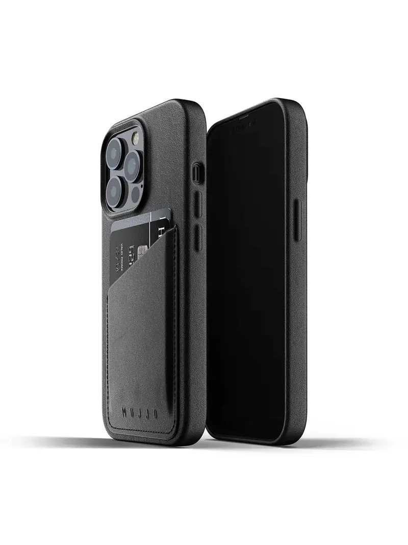 Mujjo Full Leather Wallet Case For Iphone 13 Pro 1