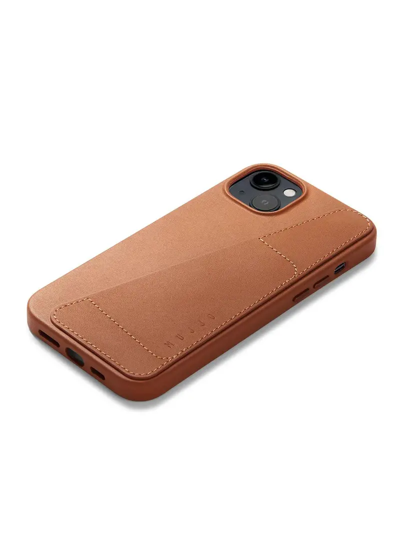 Mujjo Full Leather Wallet Case For Iphone 14 Plus 1