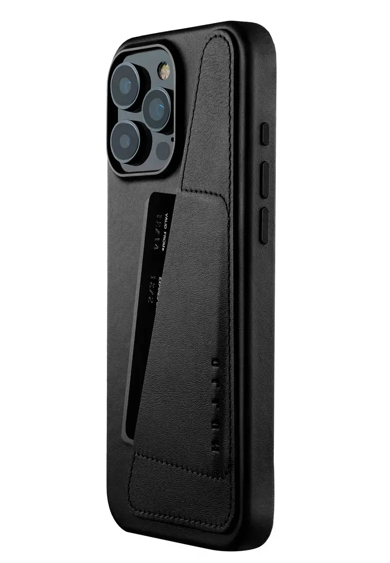 Mujjo Full Leather Wallet Case For Iphone 16 Pro Max 1