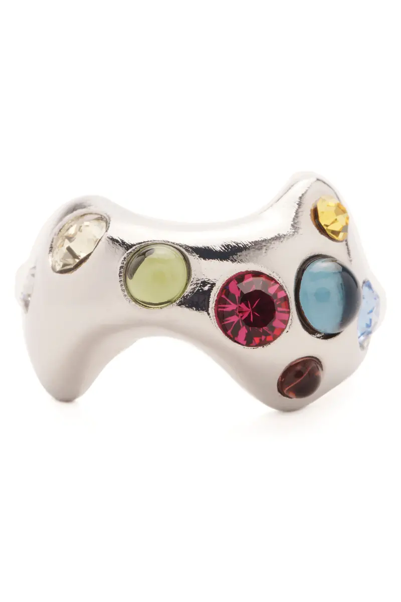 Multi-Colored Bat Ring 1
