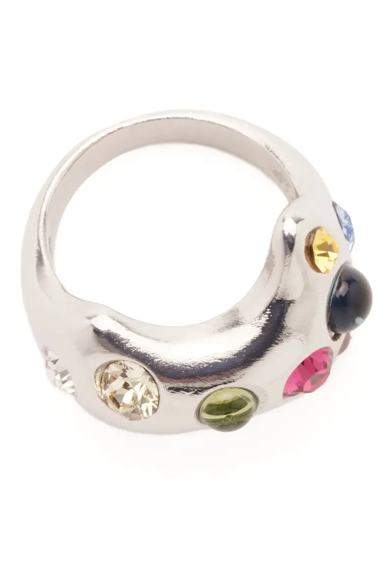 Multi-Colored Bat Ring 3