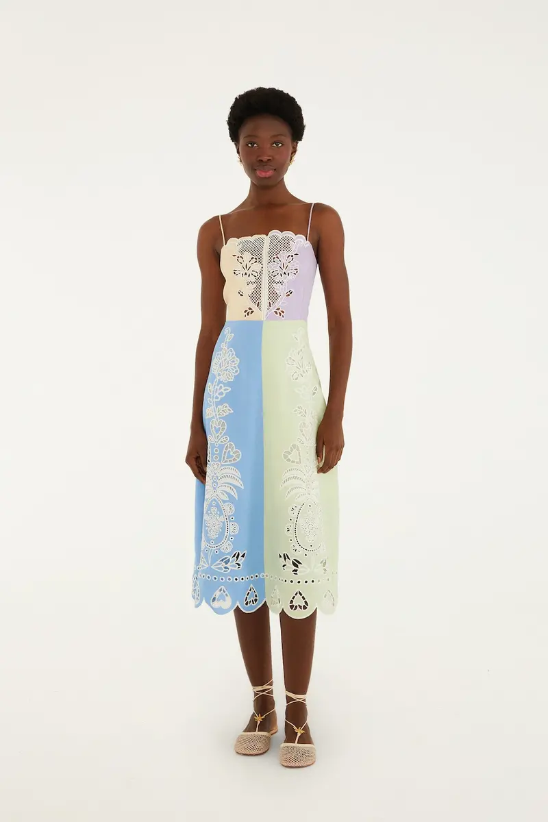 Multi Embroidery Midi 1
