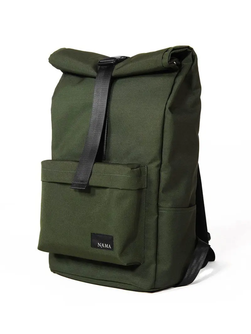 Nama Studios Lite 322 Roll Top Backpack Army Green 1
