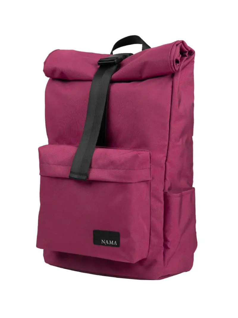 Nama Studios Lite 322 Roll Top Backpack Burgundy 1