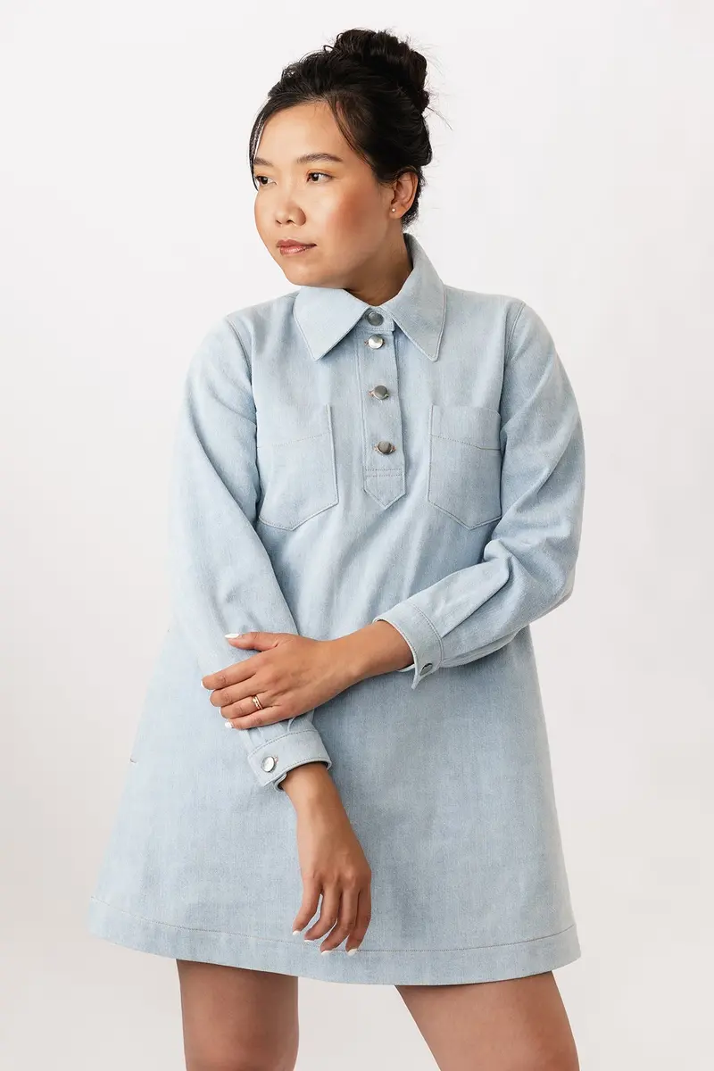 Named Loviisa Denim Dress 2