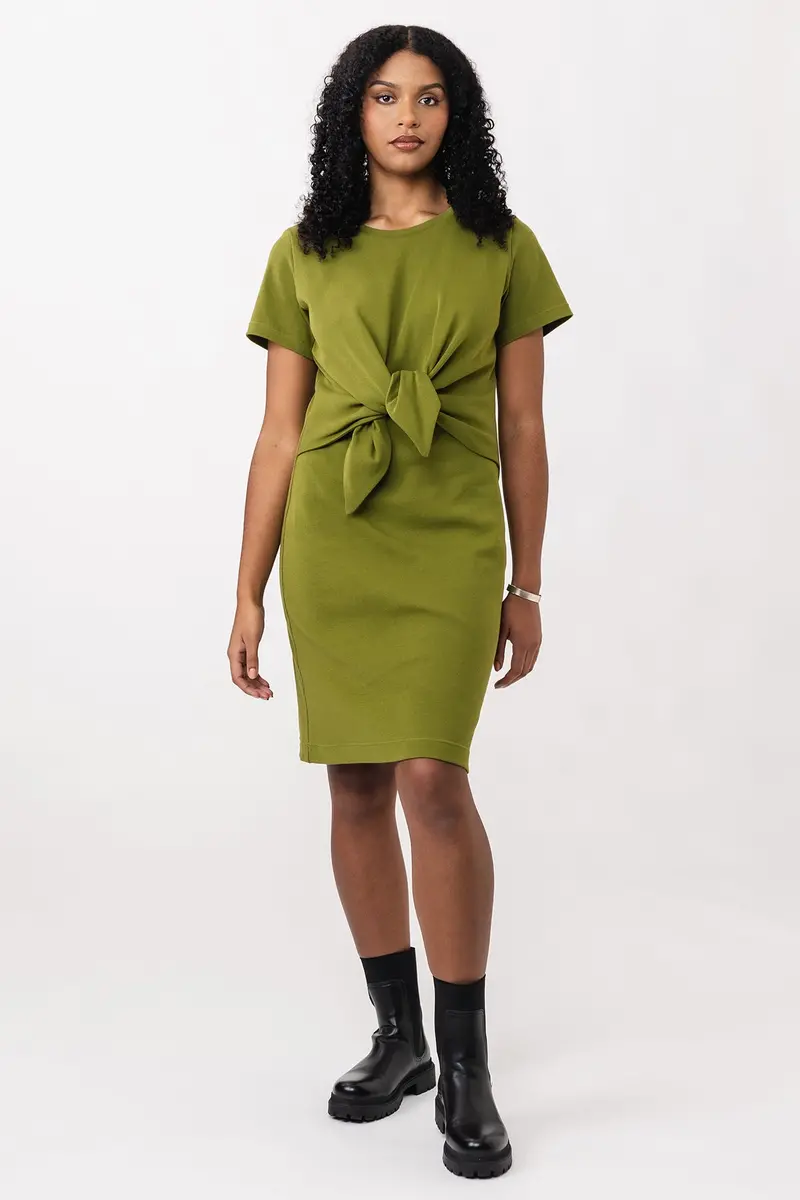 Named Lyyti Tie Front Dress 1