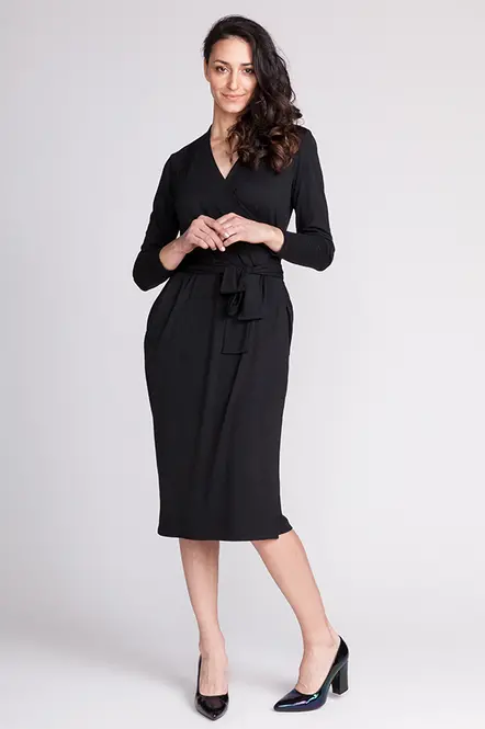 Named Olivia Wrap Dress - Printed Copy Shop (+£7.00) 1