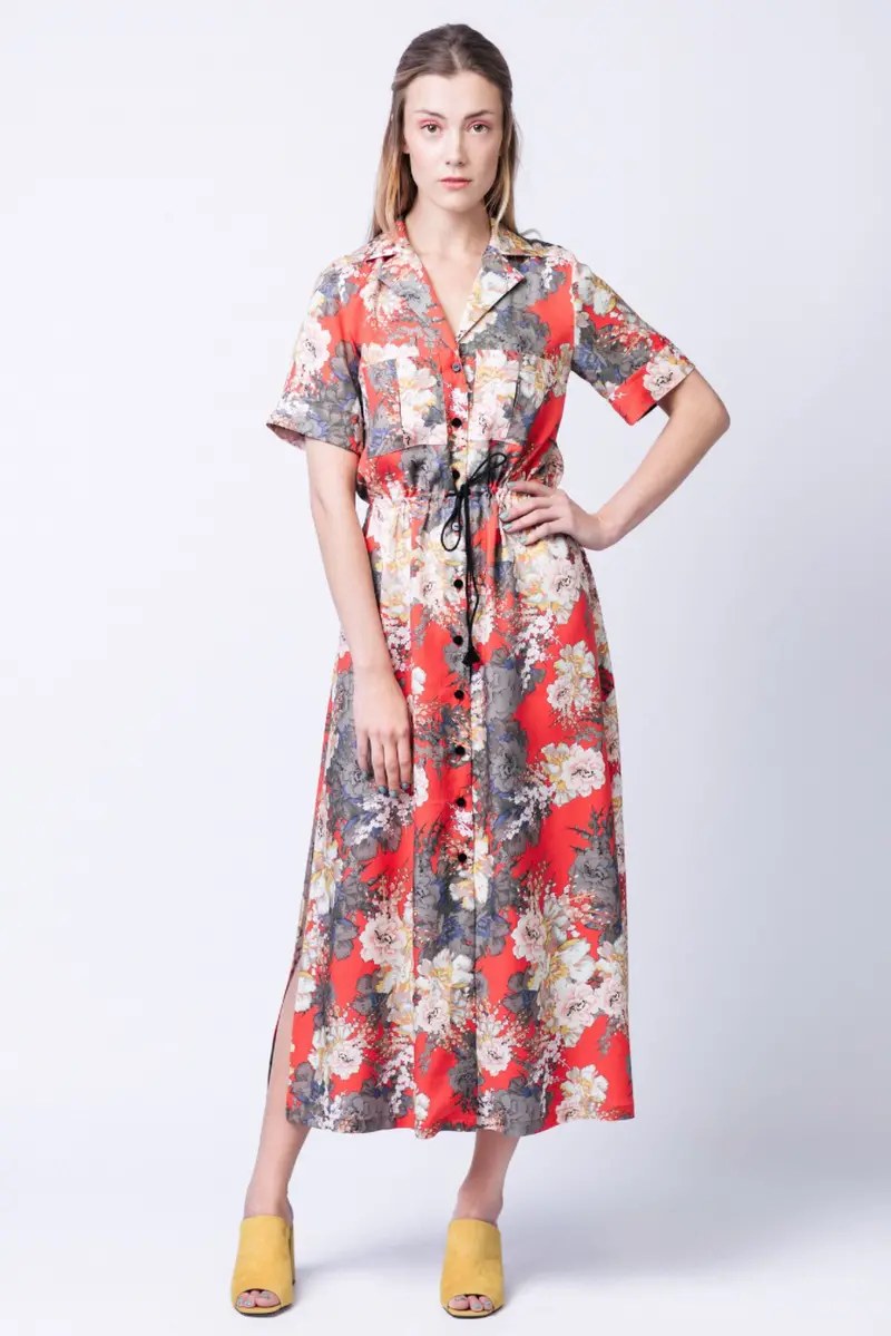 Named Reeta Shirt Dress - Printed Copy Shop (+£7.00) 1