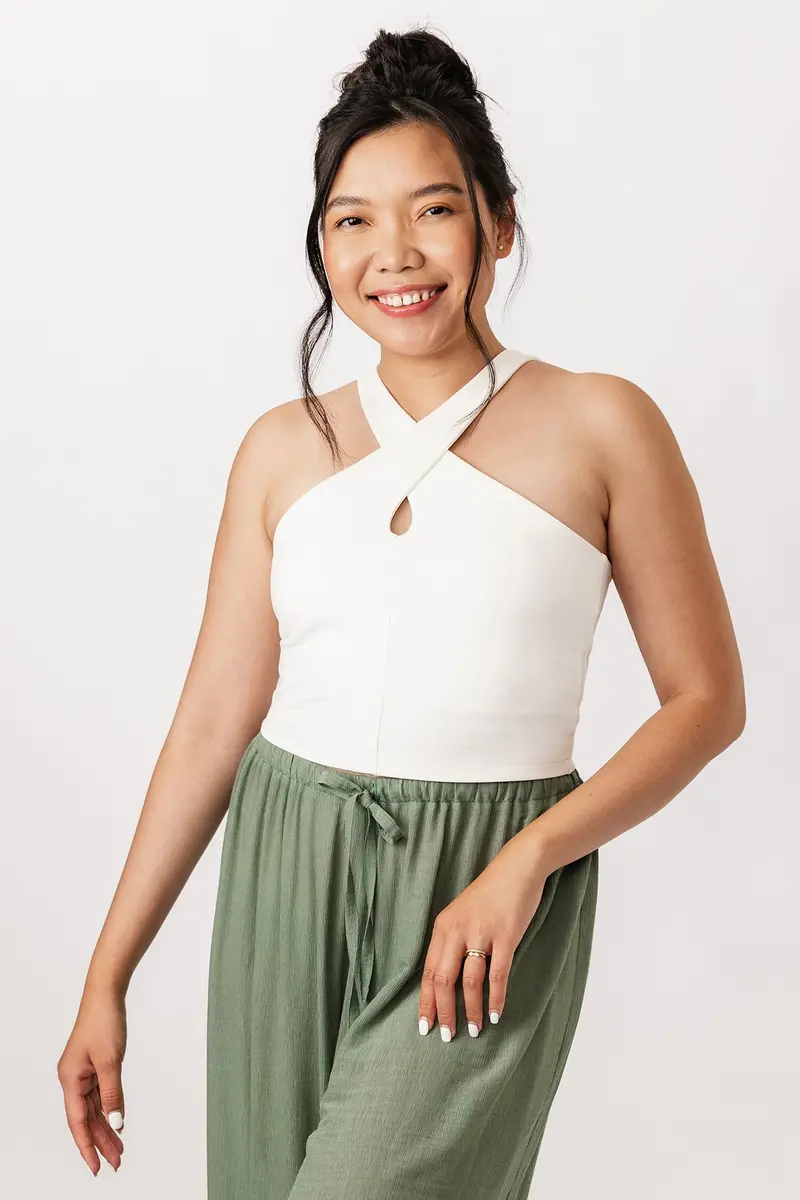 Named Ulpu Cross Neck Tank Top 1