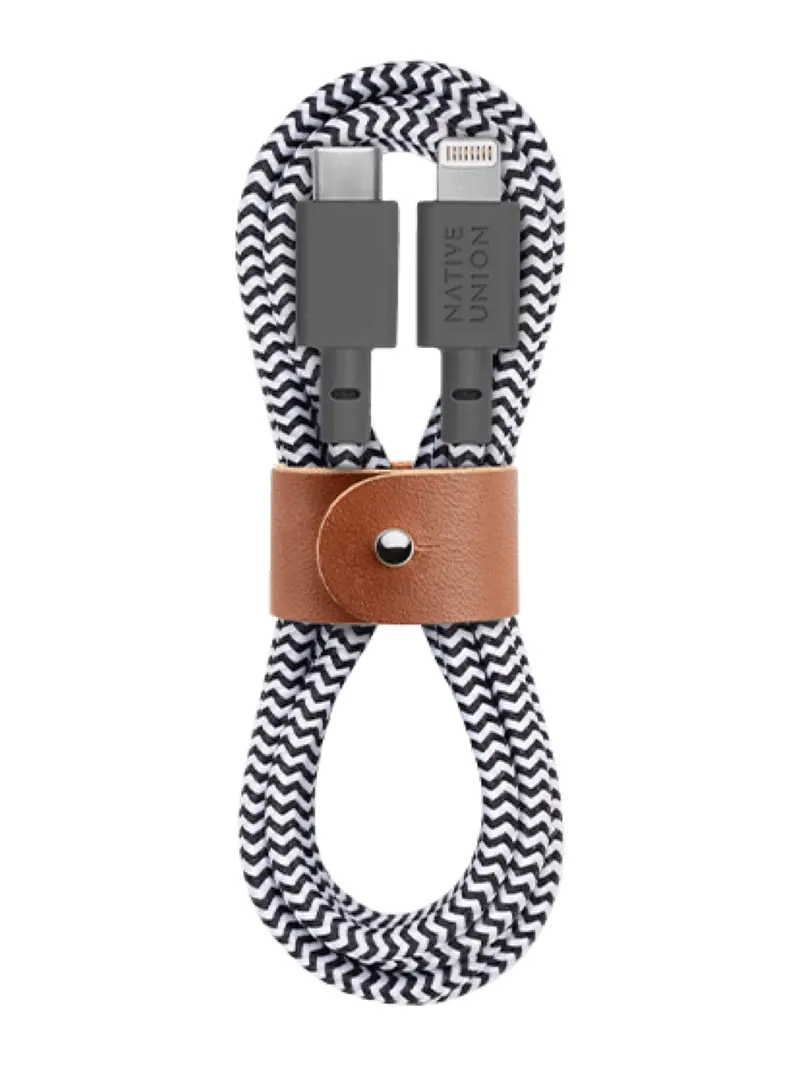 Native Union Belt Cable Usb-C To Lightning Zebra 1.2M 1