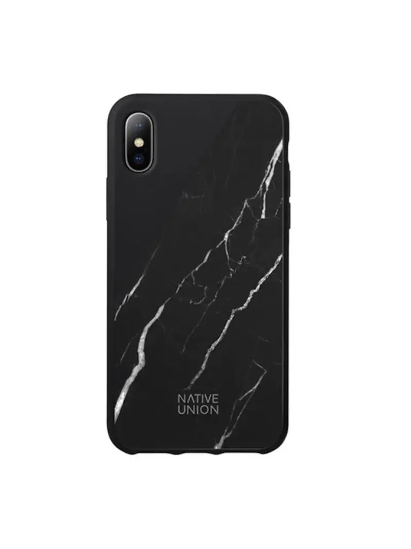 Native Union Clic Marble Case Iphone X Black 1
