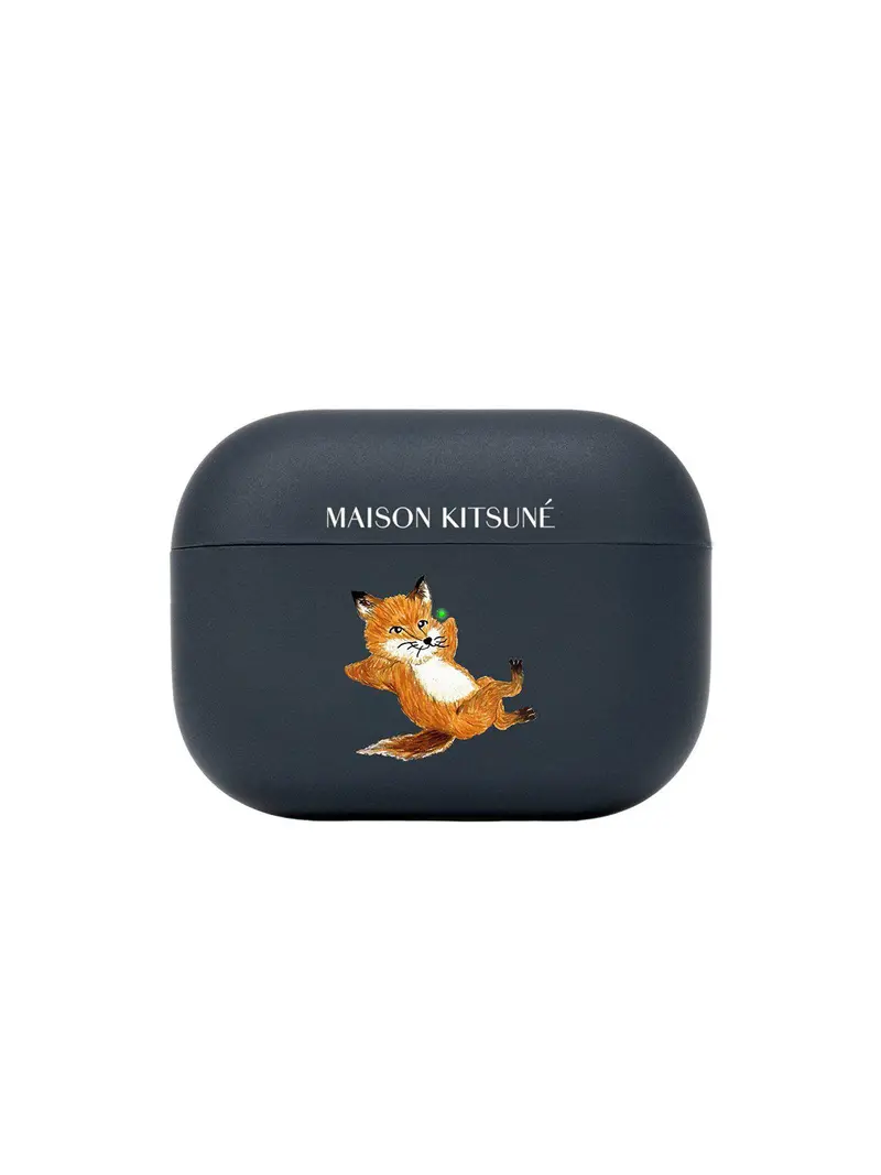 Native Union X Maison Kitsune Chillax Fox Airpods Pro Case Blue 1