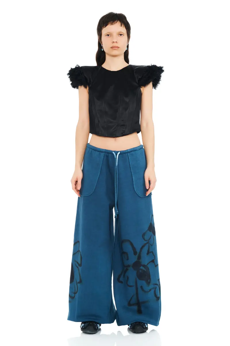 Navy Bug Balloon Sweatpant 1