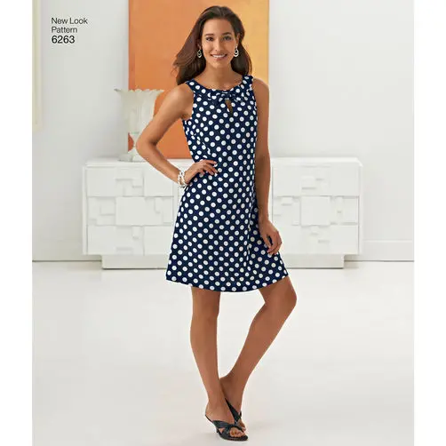 New Look A-Line Dress N6263 1