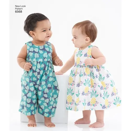 New Look Baby Dress, Romper And Jacket N6568 1