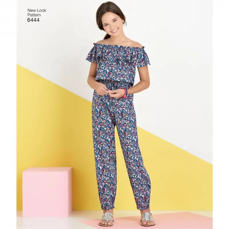 New Look Child Dress And Jumpsuit N6444 1