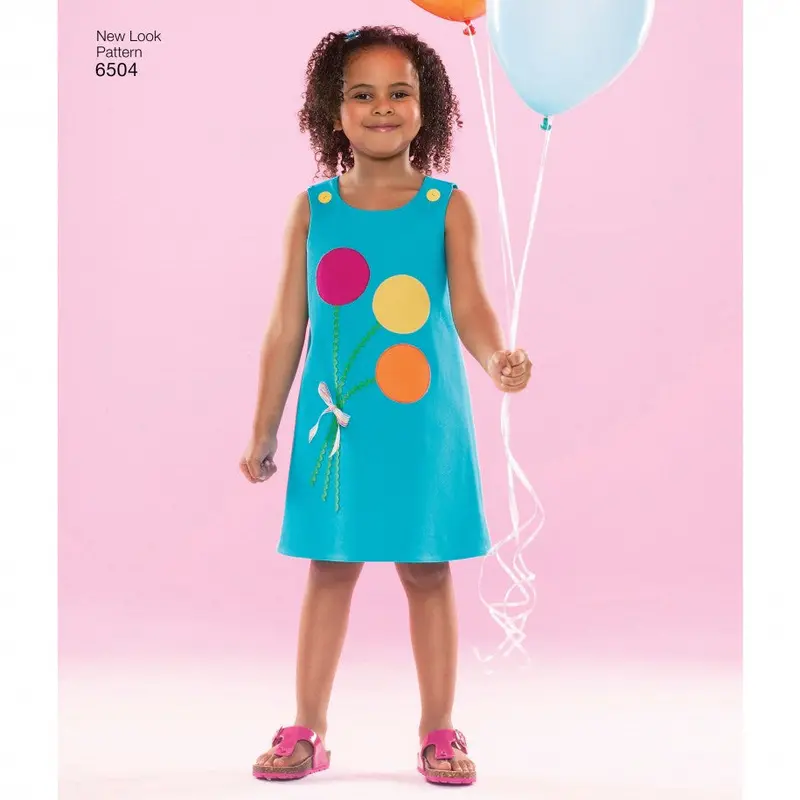 New Look Child Dress N6504 1