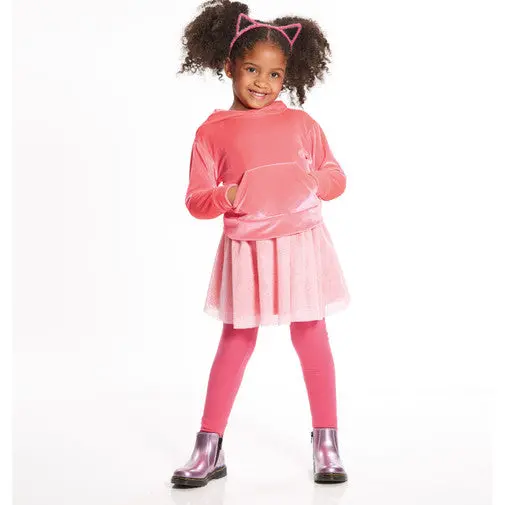 New Look Child Hoodie And Skirts N6747 1