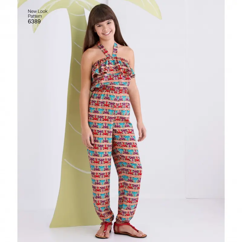 New Look Child Jumpsuit & Dress N6389 1