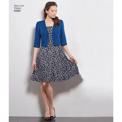 New Look Dress And Bolero N6390 1