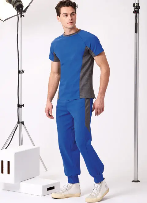 New Look Men's Top And Joggers N6760 1