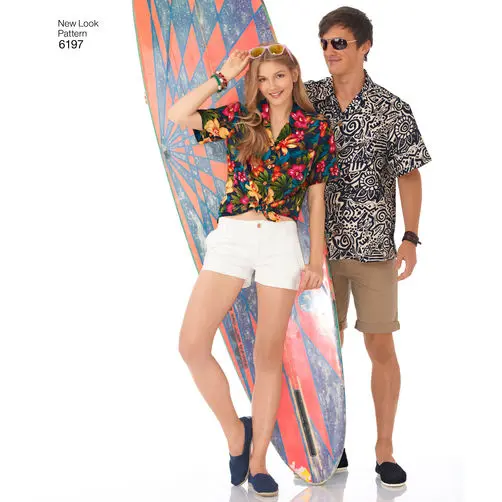 New Look Unisex Shirts N6197 1