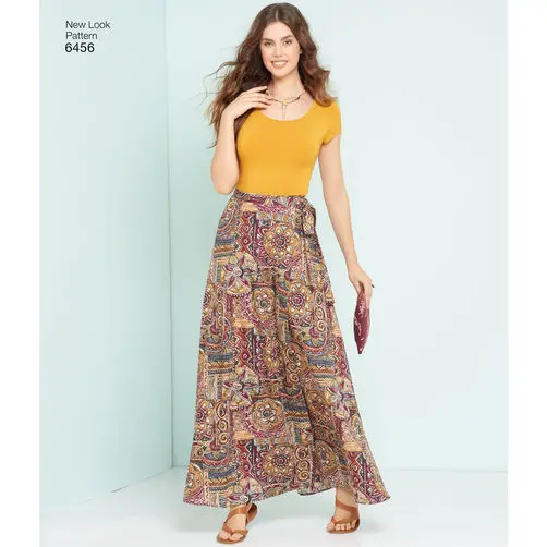 New Look Wrap Skirts N6456 1