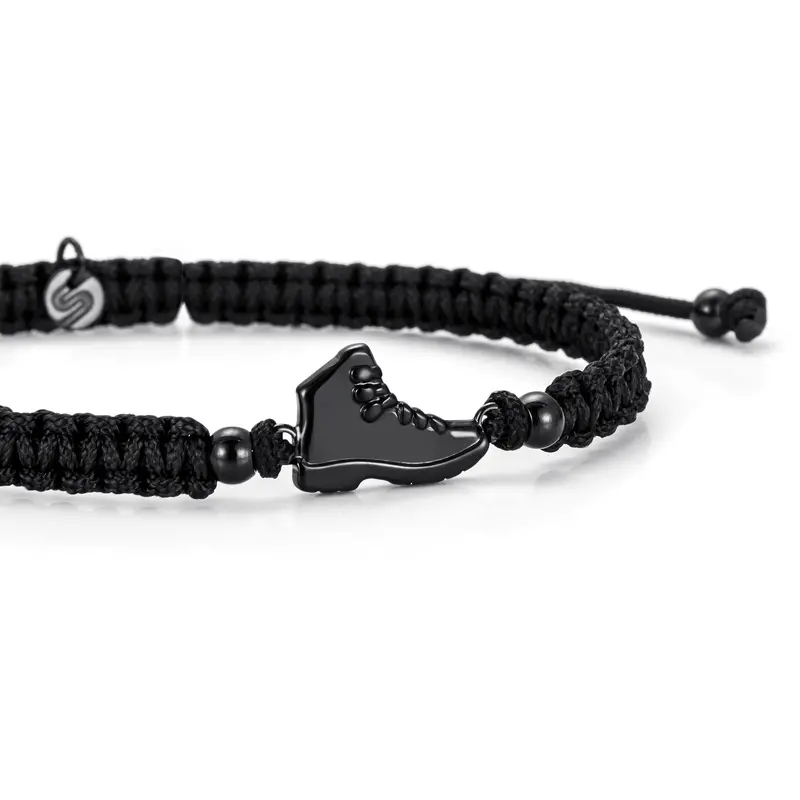 Night Black Explorer Braided Bracelet 1