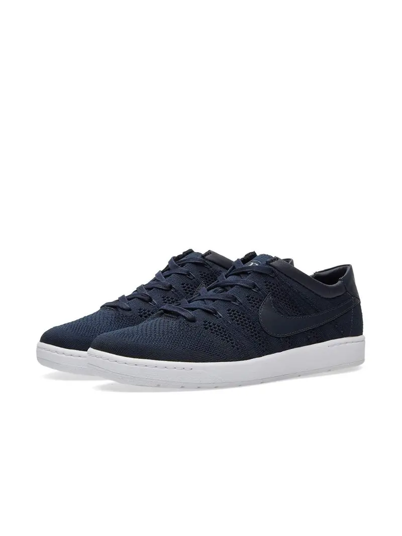 Nikelab Zoom Tennis Classic Ultra Flyknit Rf Dark Obsidian White 1