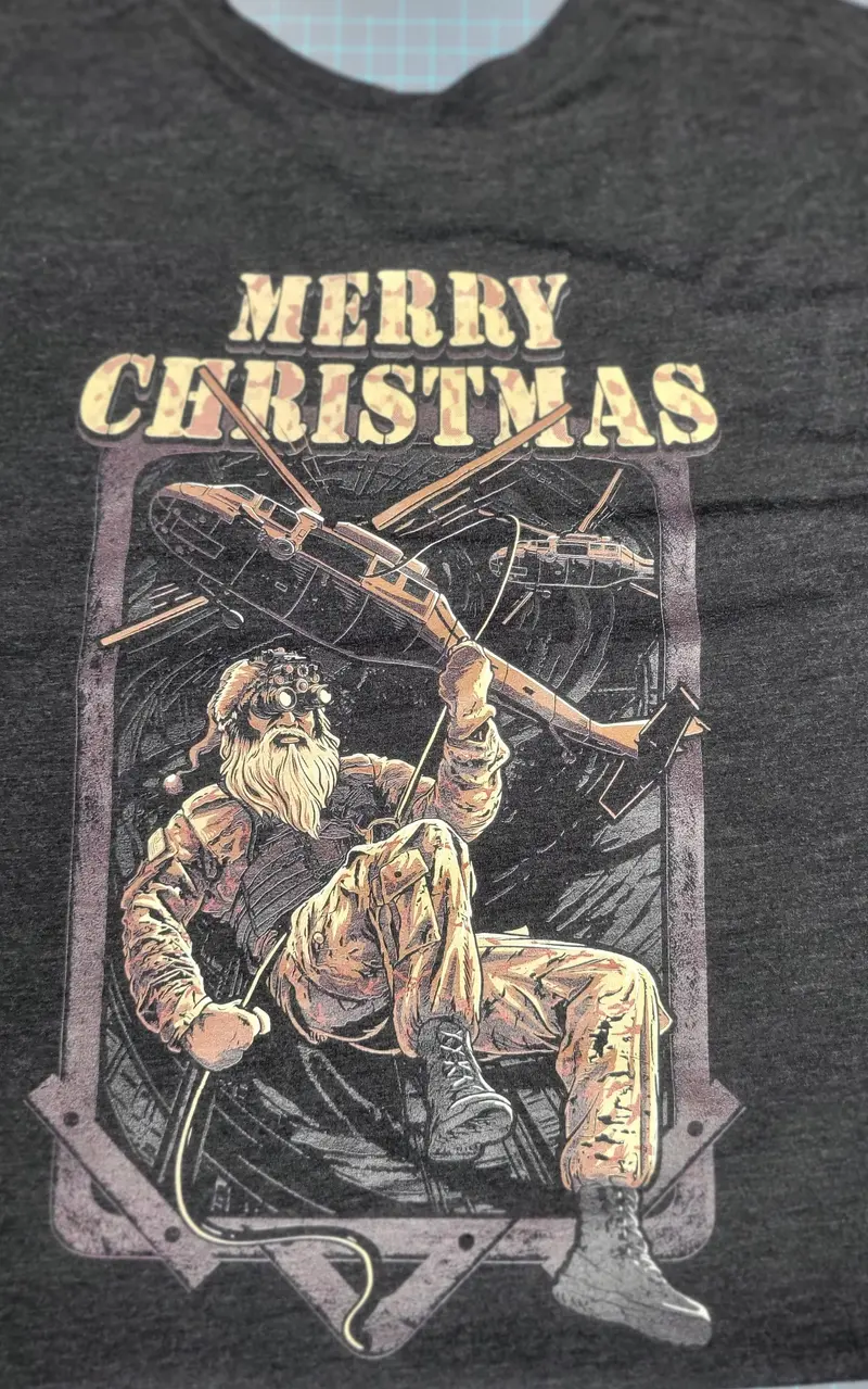Nine Line Tactical Saint Nick Christmas T-Shirt 1